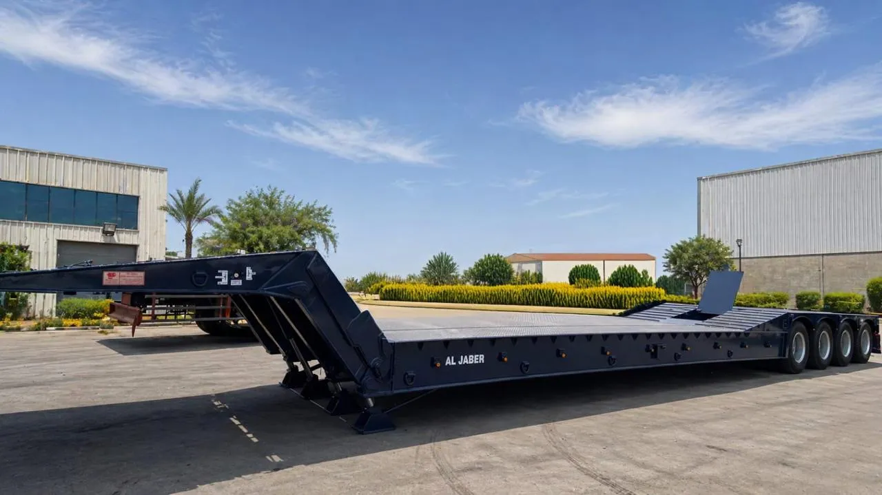 150-Ton Flatbed Low-Bed Trailer — view 4
